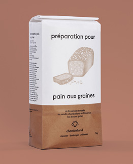 préparation pain aux graines