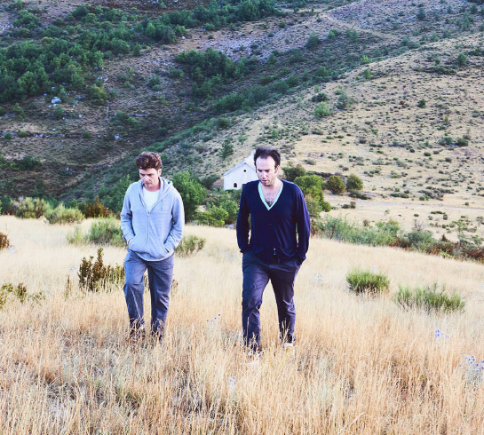 Thomas et Nathaniel vallée du jabron